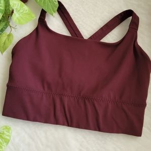 Athleta Warrior Longline Bra Size Medium